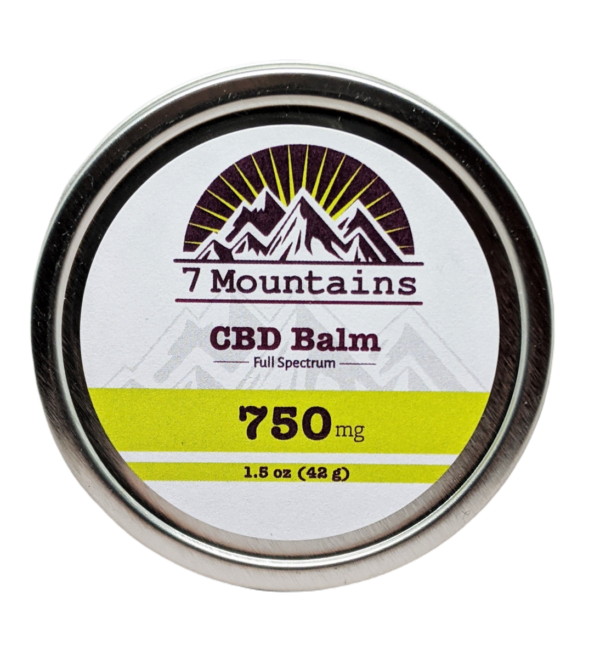7 Mountains 750 mg Full Spectrum CBD Balm