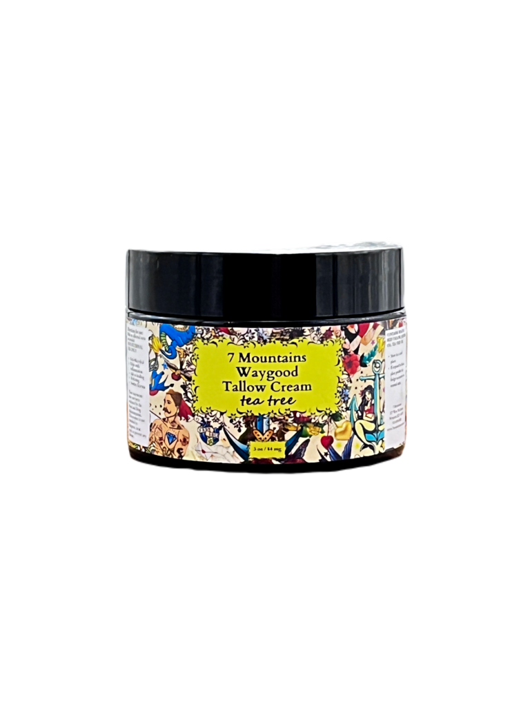 7 Mountains tallow cream with tea tree oil