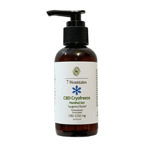 7 Mountains CBD Cryofreeze Menthol Gel