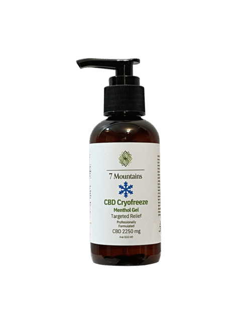 7 Mountains CBD Cryofreeze Menthol Gel